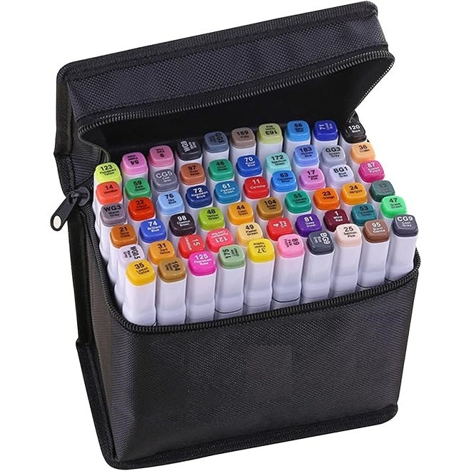 Livro de Colorir Bobbie Goods Aventuras Capa dura Cor Azul+ Conjunto de Canetinhas 36 Cores
