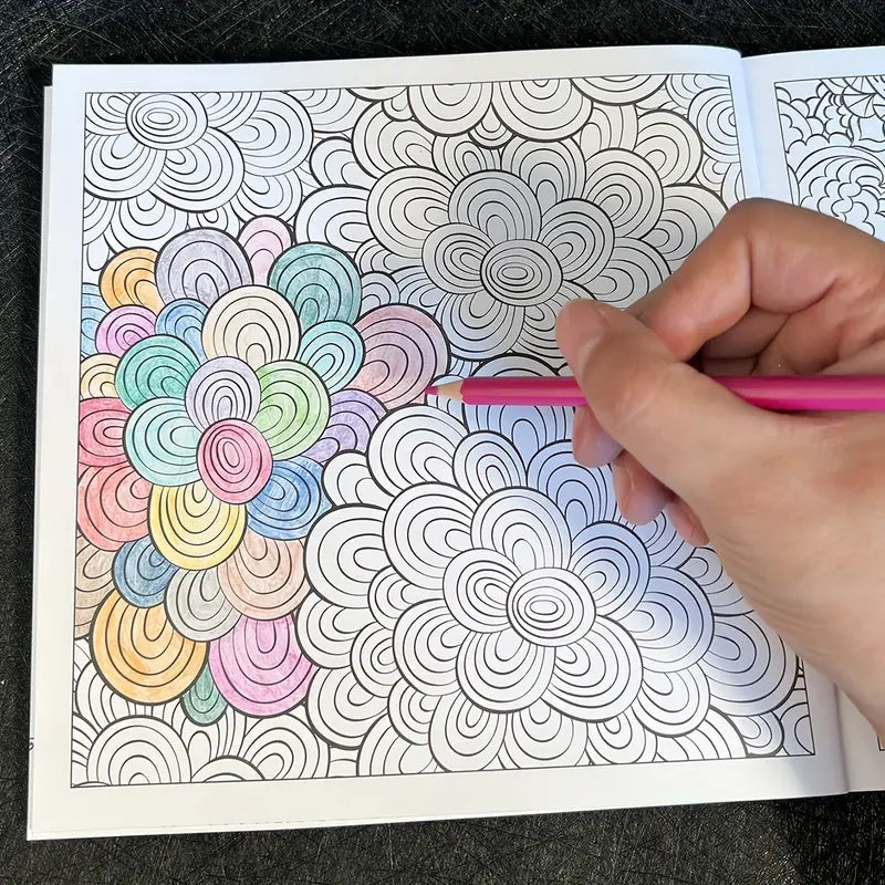 Livro de Colorir Mandala de 128 páginas