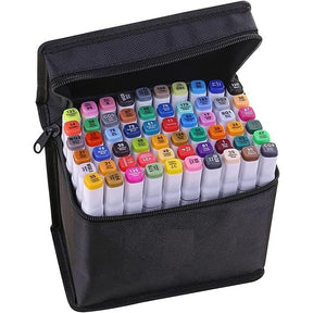 Livro de Colorir Bobbie Goods Aventuras Capa dura Cor Azul+ Conjunto de Canetinhas 36 Cores