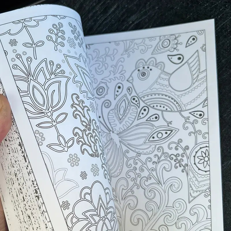 Livro de Colorir Mandala de 128 páginas