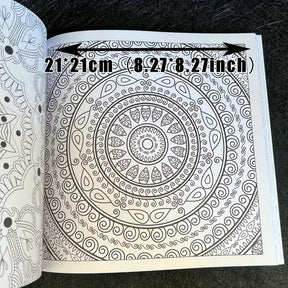 Livro de Colorir Mandala de 128 páginas